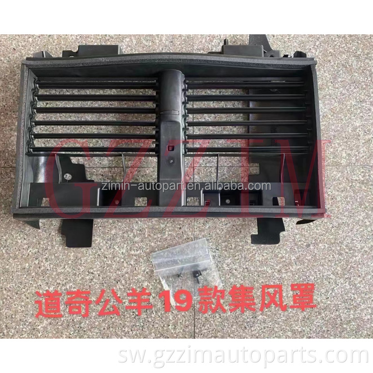 Jalada la kukusanya upepo wa plastiki linalotumika kwa RAM 1500 2019